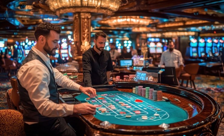fav77 login mobile app interface showing live blackjack and sportsbook options on Android and iOS screens